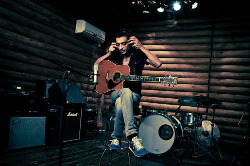 Dudu Tassa in Studio