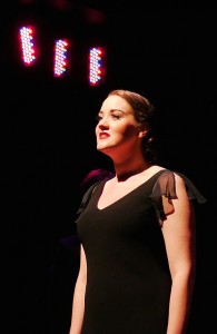 photo - Rebecca Friesen as Sally Bowles.