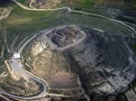photo - An aerial view of the acropolis of Herodium.