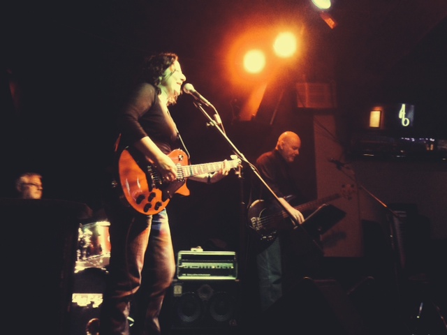 photo - Jill Newman at Cottage Bistro May 9 singing songs from her new CD, Lovestruck Blues