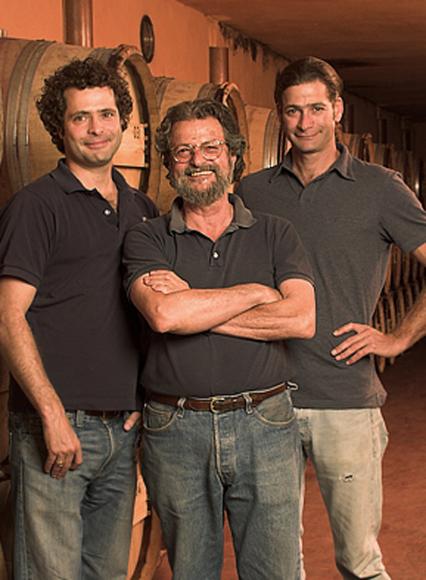 photo - Eli Ben Zaken, centre, with sons Ariel, left, and Eytan. His daughter, Ilana, is also part of the business