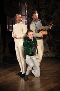 photo - From left to right, Shawn Macdonald, Anton Lipovetsky and Benjamin Elliott in Cymbeline