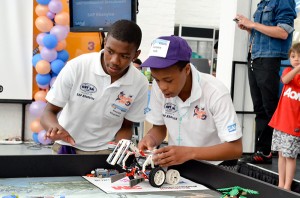 photos - ORT SA Cape director Dr. Lydia Abel has observed, “The kids are instantly enthralled by the LEGO robotics and they soon discover that the only way they can build them is by reading the how-to program and, suddenly, it’s all they want to do.”