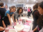photo - More than 120 women attended Community Mega Challah Bake that was led by challah-baking expert Rochie Pinson, who also gave a lecture