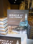 photo - Miracle at the Forks books at launch