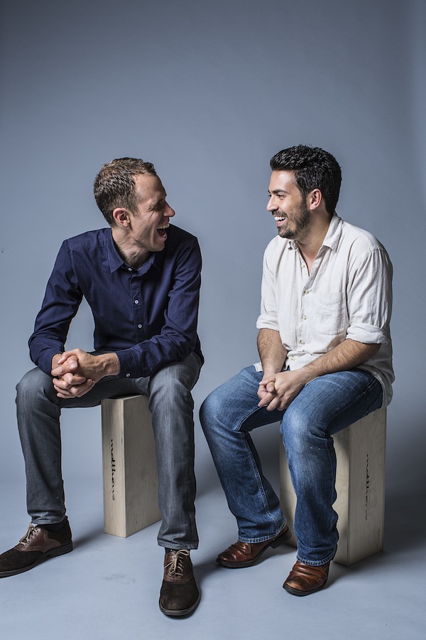 photo - Joel Bernbaum and Kayvon Kelly are good friends who’ve drifted apart in My Rabbi