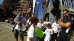 photo - Vancouver Talmud Torah Grade 7 students and some of their family members participate in this year’s Random Acts of Chesed Race on Sept. 28