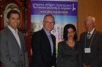 photo - Left to right: Bo Rothstein, CFHU Vancouver president Randy Milner, Prof. Michal Shur-Ofry and Justice Bruce Cohen