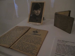 photo - An example of the artifacts on display at the exhibit