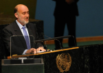 photo - Israel's ambassador to the United Nations Ron Prosor addresses the UN