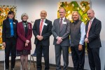 photo - Left to right: Andrea Reimer, Judith Guichon, Henry Grayman, Thomas Gradin, Ujjal Dosanjh and Ezra Shanken, chief executive officer of Jewish Federation of Greater Vancouver