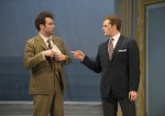 photo - Left to right: Andrew McNee as Francis and Martin Happer as Stanley Stubbers in One Man, Two Guvnors at the Arts Club Stanley Theatre