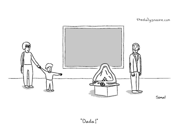 cartoon - "Dada!" by Jacob Samuel