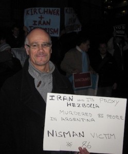 photo - Jewish community member Gabriel Patrich (left) was one of the Vancouver march organizers