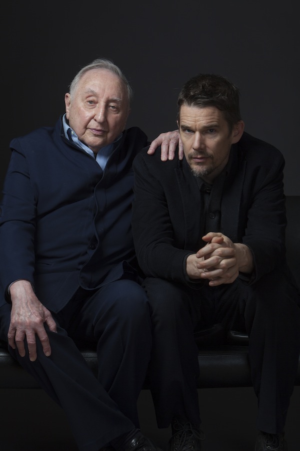 photo - Seymour Bernstein, left, and Ethan Hawke