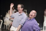 photo - Allan Zinyk as Patrice, left, and David Adams as Bryan in Elbow Room Café: The Musical (Phase 1)