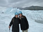 photo - The author and her mother at Matanuska Glacier on a previous Mother’s Day adventure