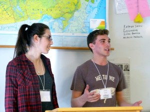 photo - Hannah Fogel and Daniel Kroft