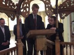 photo - Chris Alexander, Canada’s citizenship and immigration minister, at the Jewish Cultural Centre and Holocaust Museum in Dnipropetrovsk, Ukraine. The minister visited Dnipropetrovsk and Kyiv between April 26 and 28 to reaffirm Canada’s support of a democratic and sovereign Ukraine