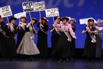 photo - Gwen Epstein is the second on right in this photo of Sister Suffragette, performed by Razzmatap. The troupe’s upcoming show at the Rothstein has already sold out