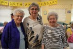 photo - Among those celebrating L’Chaim’s 30th anniversary were original board members, left to right, Sylvia Gurstein, Gloria Hendin and Marion Poliakoff