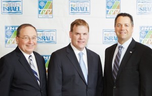 photo - Left to right: Rafael Barak, John Baird and Josh Cooper