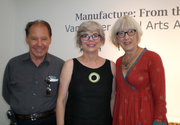 photo - Left to right are artists Robin Adams, Jan Smith and Julie Kemble