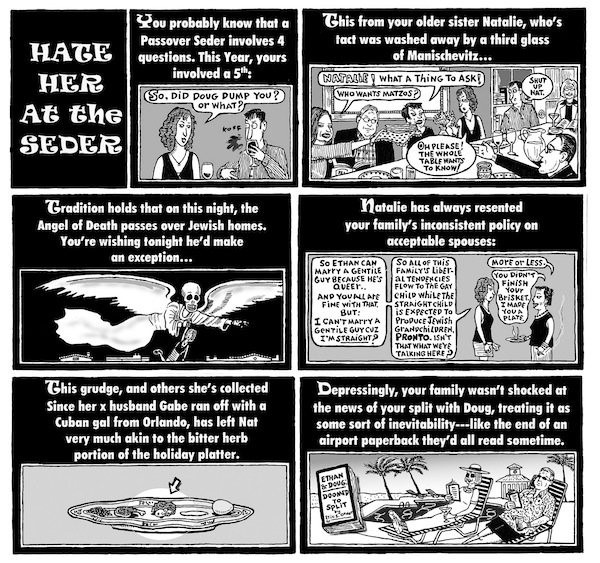 cartoon - From The Completely Unfabulous Social Life of Ethan Green, by Eric Orner.