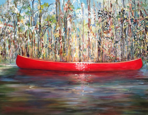 photo - Beyond the Edge by Lori Goldberg , part of the exhibit Urban Forest, which opens at the Zack Gallery on Oct. 15
