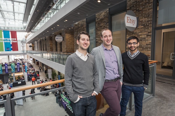 photo - Left to right, Lighthouse Labs’ Jeremy Shaki, Josh Borts and Khurram Virani