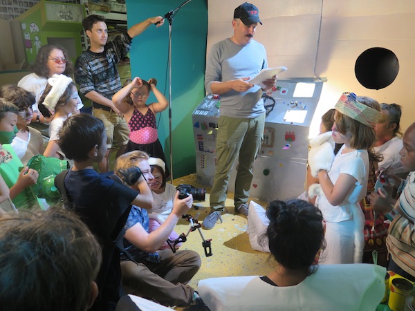 photo - From filming and acting, to walking the red carpet, a group of 5-to-7-year-olds were filmmakers this summer. Their creation? The short Odd Life of Dr. Tooth