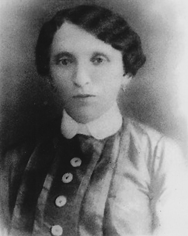 photo - The author’s one photograph of her great-grandmother, Betty Brotman, “stiff-necked and corseted, with her dark hair combed tightly across her head.”