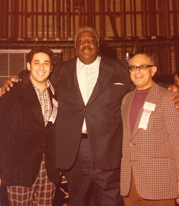 photo - Left to right, Jeffrey Barnett, Big Miller and Jack Barnett, in the 1970s/80s