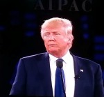 photo - Republican presidential hopeful Donald Trump upset AIPAC organizers when he criticized President Barack Obama