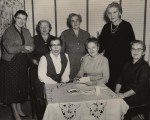photo - Pioneer Women meeting for the Hadassah Bazaar, 1958
