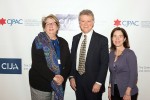 photo - Left to right: Members of the Legislative Assembly of British Columbia Dr. Moira Stilwell (Liberal), George Heyman (NDP) and Selina Robinson (NDP)