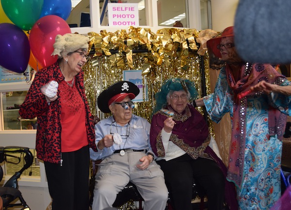 photo - Residents get into the spirit of Purim