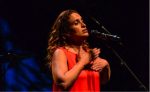 photo - Achinoam Nini performs for a full house at the Chan Centre on Yom Ha’atzmaut, May 11