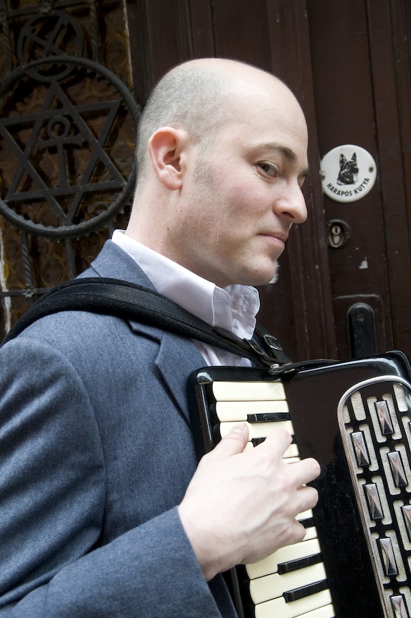 photo in Jewish Independent - Geoff Berner brings his hard-hitting, eminently entertaining klezmer to the Vancouver Folk Music Festival on July 16 and 17