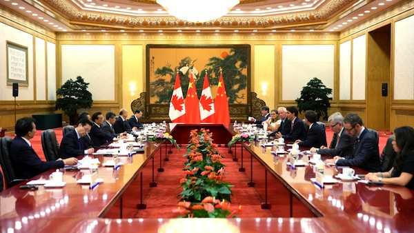 photo - Prime Minister Justin Trudeau promoted several business and trade initiatives during his visit to China