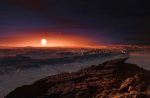 photo - An artist’s impression of the newly discovered planet, Proxima Centauri b