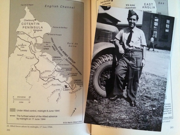 photo - Bernard Jackson joined the British Royal Air Force Volunteer Reserve in 1941, and landed on a Normandy beach on “D-Day plus one”: June 7, 1944