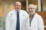 photo - Dr. Mark Freedman, left, and Dr. Harold Atkins