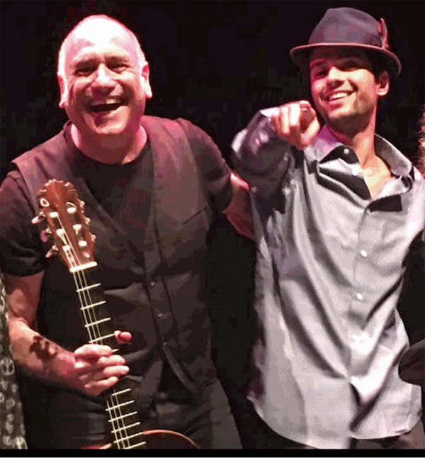 photo - David Broza, left, and Ali Paris will perform in concert