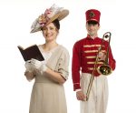 photo - Meghan Gardiner as Marian and Jay Hindle as Harold Hill in The Music Man