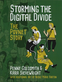 book cover - Storming the Digital Divide