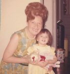 photo - A young Dawn Lerman with her grandmother, Beauty