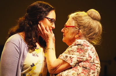 photo - Bubbie (Joan Koebel) will do almost anything to see her granddaughter, Izzy (Nina Tischhauser), married