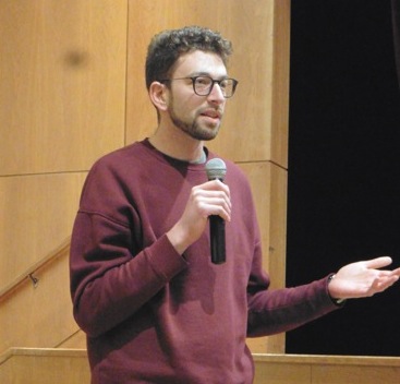 photo - Michael Schwartz, coordinator of programs and development at the Jewish Museum and Archives of British Columbia