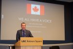 photo - Artur Wilczynski, Canada’s ambassador to Norway, gave the keynote address at the Feb. 22 SUCCESS community forum